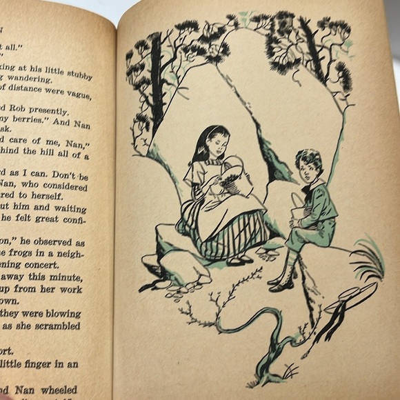 Vintage 1955 “Little Men” hardcover book by Louisa May Alcott. - Picture 6 of 11